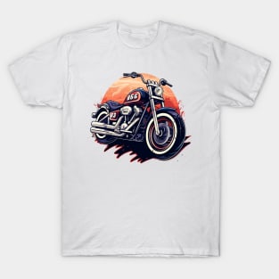 Vintage Retro Motorcycle T-Shirt